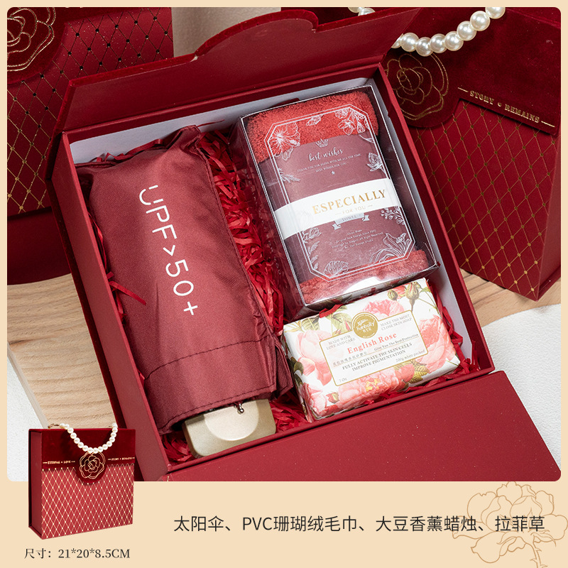 ツバキの花の結婚のお土産セットの完成品はお客様にお連れします。|undefined