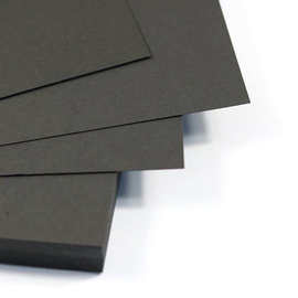 厂家 黑卡纸 黑色牛皮厚卡纸板 纸芯黑色单面纯木浆黑卡纸厂家