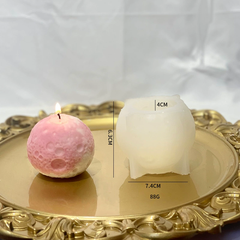 酷乐厨 Moon, candle, aromatherapy handmade, handmade soap, silicone mold, DIY