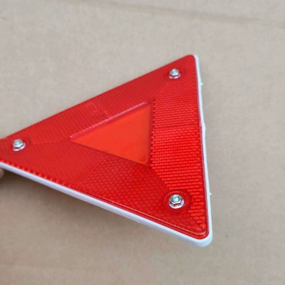 Triangular Light, Rear Reflective Panel, Warning sign