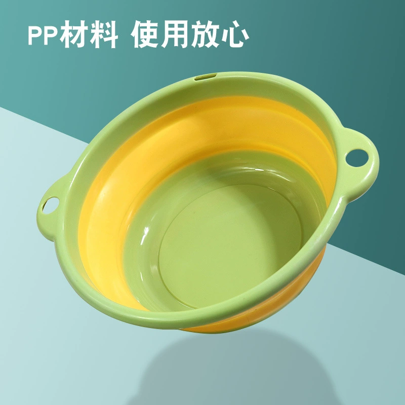 Plastic handheld small washbasin for home use, tub for elementary school students