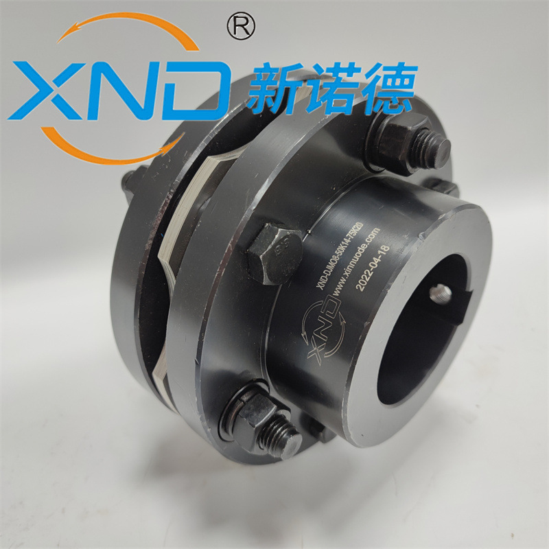 DJM06不锈钢膜片联轴器伺服电机油泵减速机弹性钢片带键槽联轴节