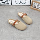 Summer New Fly Woven Mesh Top Baotou Half Slippers Breathable All-match Retro Linen Soft Bottom Women's Lazy Outer Wear Sandals