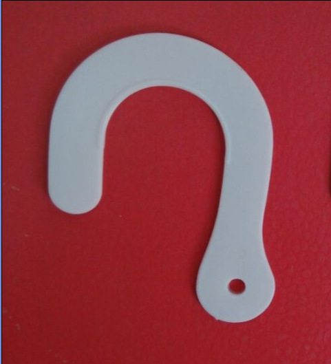 厂家批发透明塑胶挂钩 纸盒胶袋纸卡吊钩pp pe挂钩