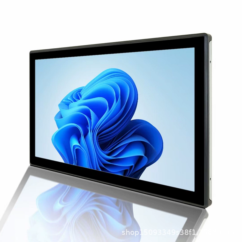 Встроенный промышленный контроль, универсальный емкостный сенсорный промышленный планшет, настенный сенсорный экран, промышленный дисплей
