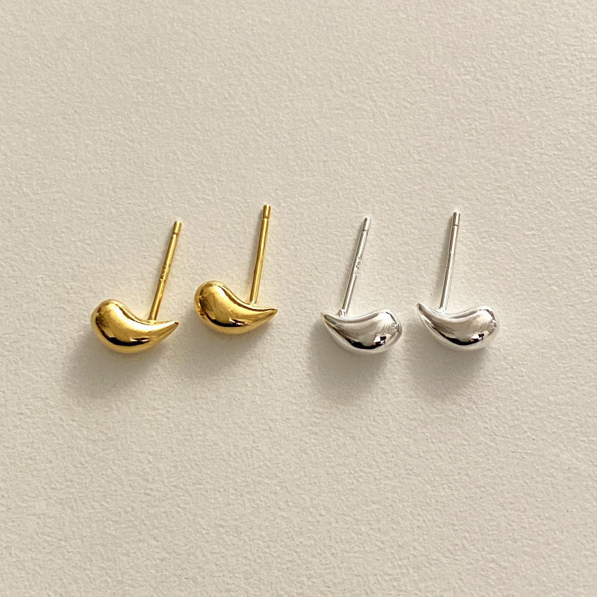 2g Weight 925 Sterling Silver Ear Needle Material 18K Gold Plated Plating Material Ear Studs Classification 1 Pair Quantity Daily Occasion 925 Sterling Silver Material Water Droplets Pattern All Seasons Season Women's Gender Simple Style Style 1 Pair 18K Gold Plated 925 Sterling Silver 925 Sterling Silver Earrings Water Droplets Ear Studs 16