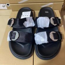 ZA2024�＾��ƷŮЬ��ɫˮ�����⴩ƽ�כ���Ь�r��һ�_��ɳ��Ь