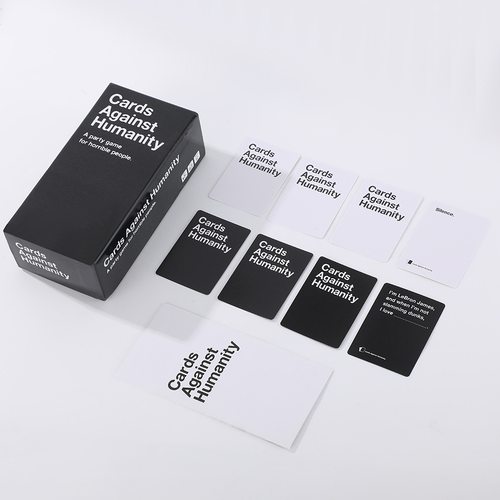 CardsAgainstHumanity Against Humanity US2.4 Edition Entertainment Cards Party Interactive Board Game_voghion.com
