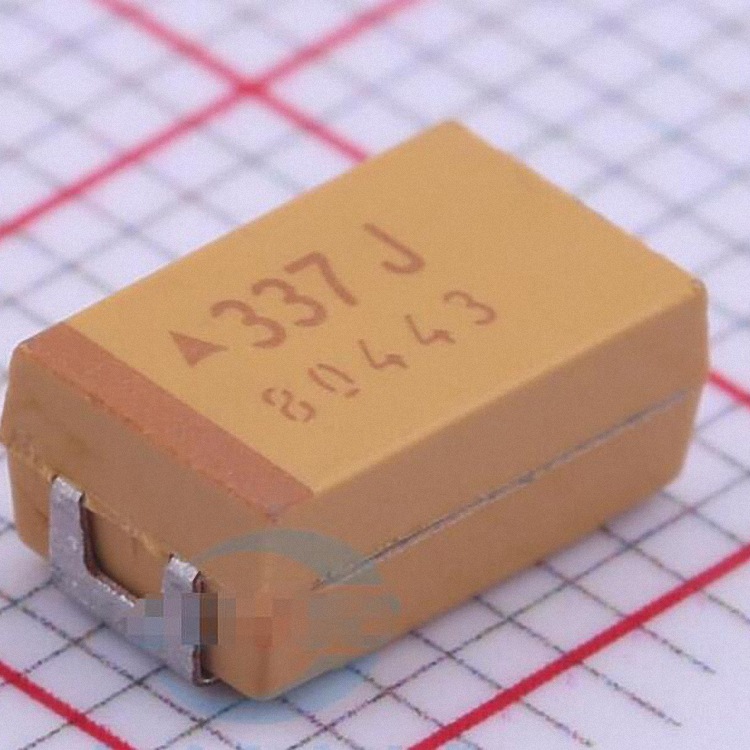 TPSD337K006R0100 参数 330uF(337) ±10% 6.3V 钽电容