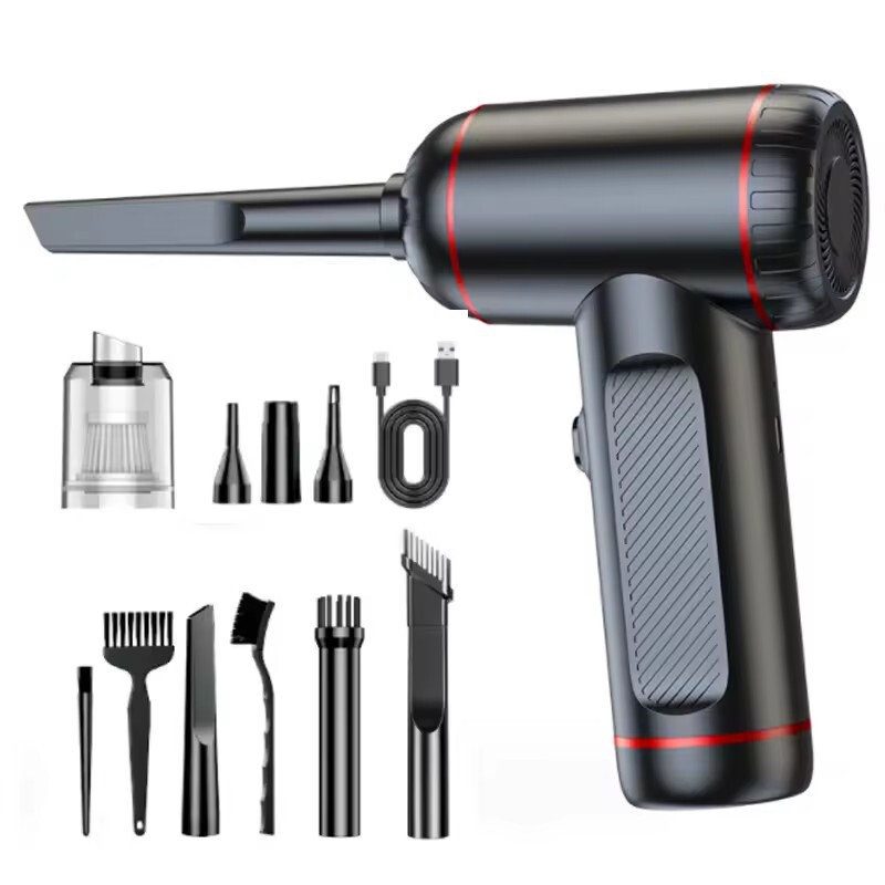 Wholesale 21v multifunctional cordless compressed air dust collector violent fan high power long life ABS high efficiency clean