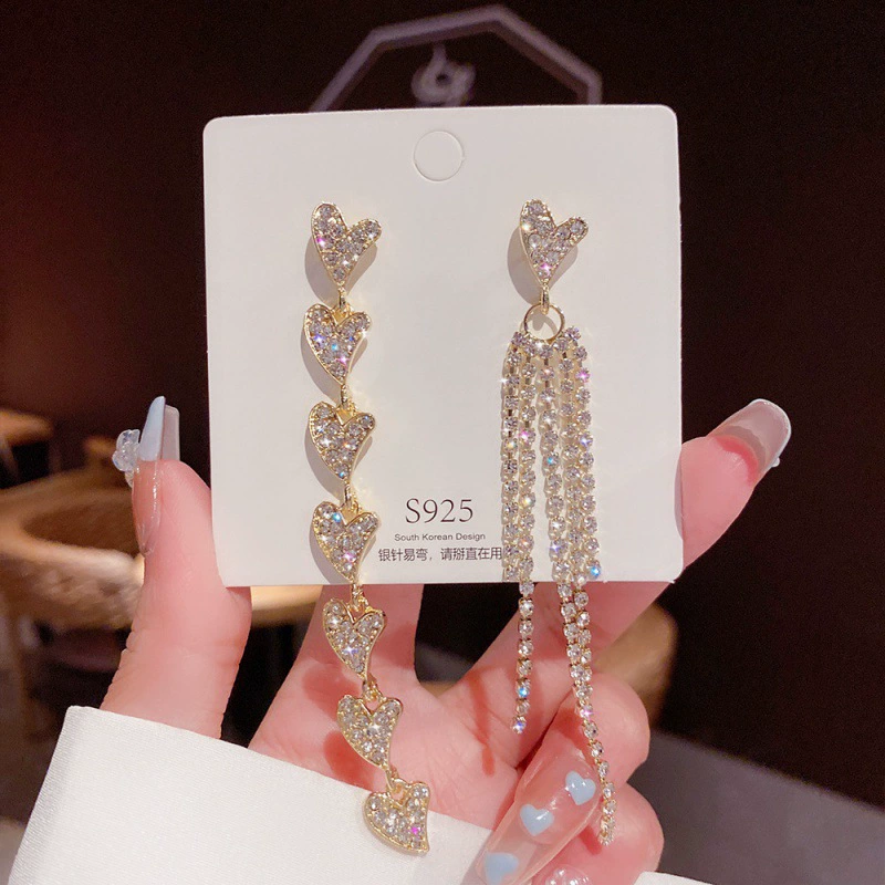 Серебряная игла, серьги из жемчуга, образец 925, стиль легкой роскоши, оптовая торговля