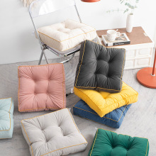 加厚坐墊子電腦坐椅子墊辦公室學生凳子餐桌屁股墊家用地上軟坐墊