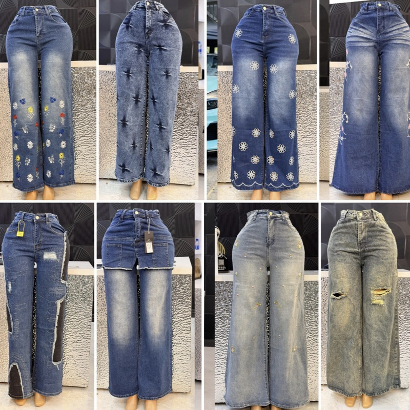 Cross-border wholesale 2026 new women's boyfriend style jeans