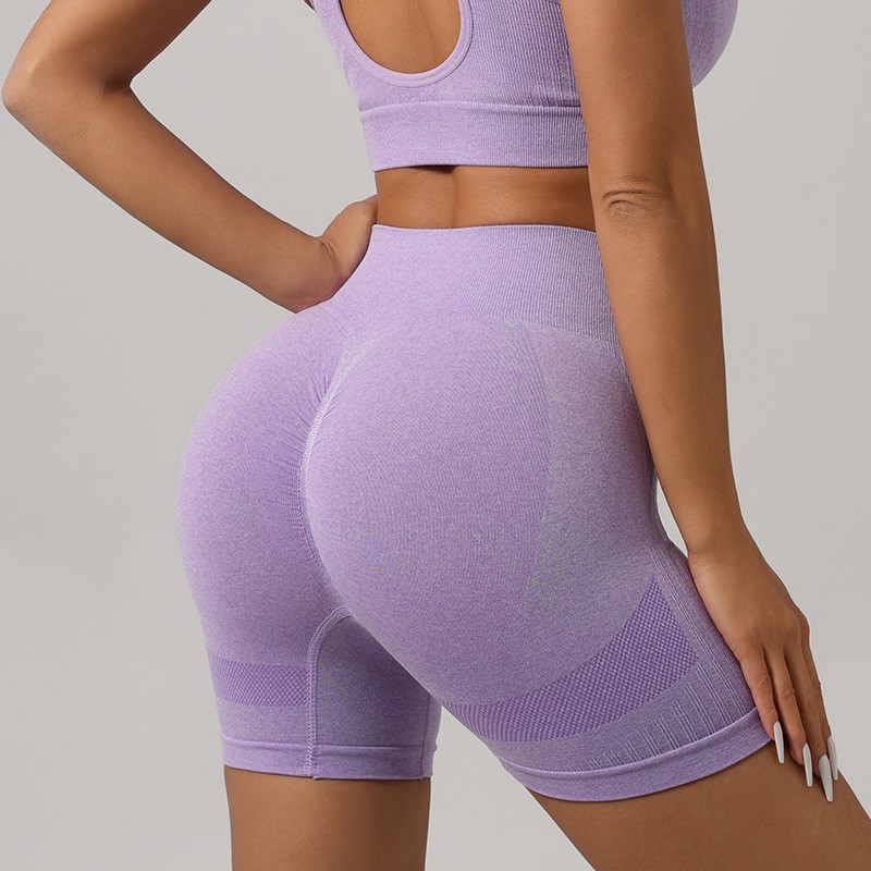 ropa interior deportiva transfronteriza mangas cortas pantalones cortos pantalones largos set mujer antichoque correr de alta intensidad yoga acondicionamiento físico espalda image 57
