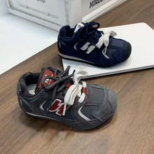 儿童运动鞋2025秋季新款德训鞋女童透气百搭休闲鞋男童百搭运动鞋