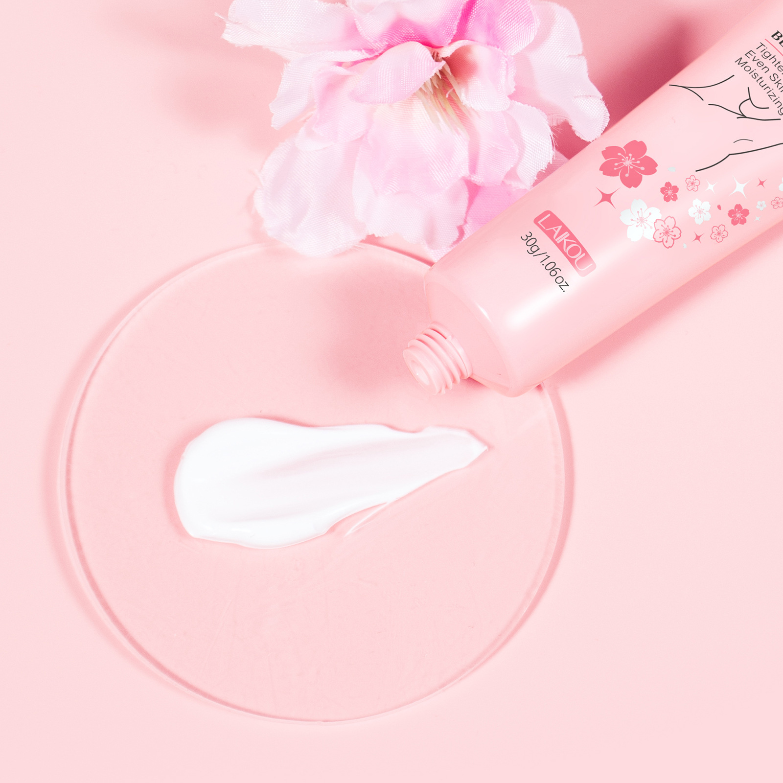 Cross-border LAIKOU Japanese Cherry Blossom Armpit Cream 30g Hydrating, Moisturizing and brightening Skin tone manufacturer wholesale supply undefined