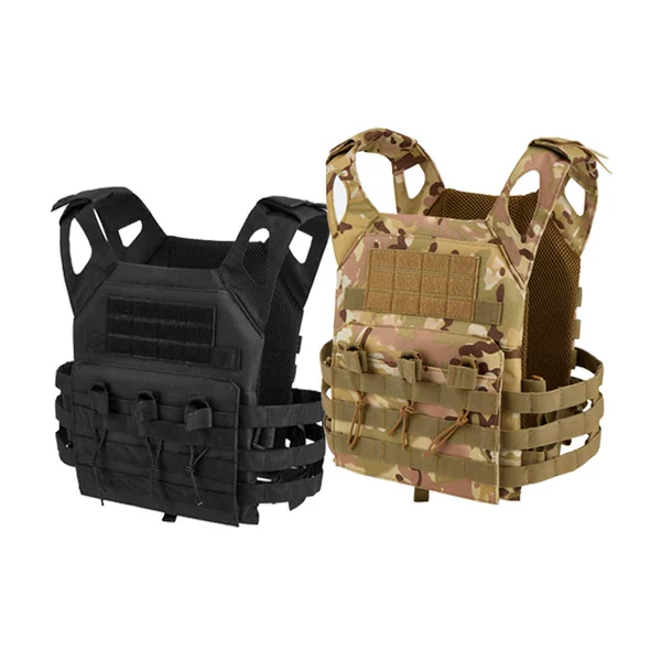 Outdoor Lightweight Tactical Vest, Real-Life Cs Training Camouflage Vest, Multi-Functional Quick-Release Protective Equipment