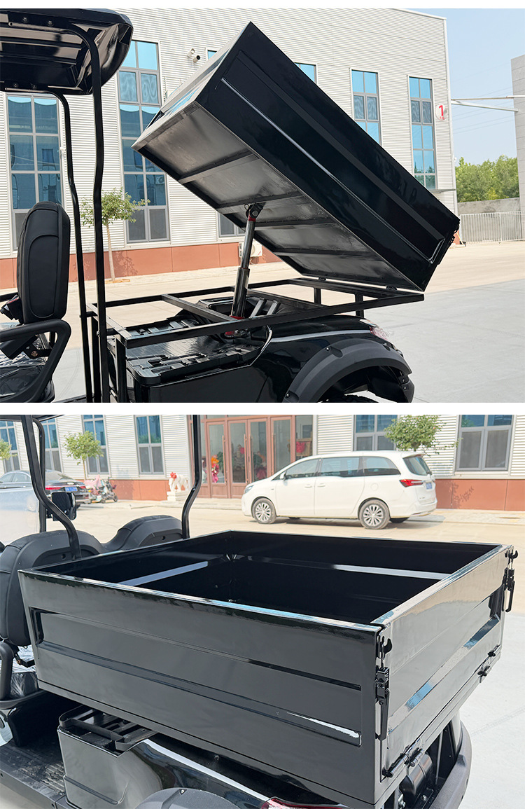 Electric golf cart, off-road version golf cart, scenic area sightseeing vehicle, tourist four-wheel shuttle vehicle
