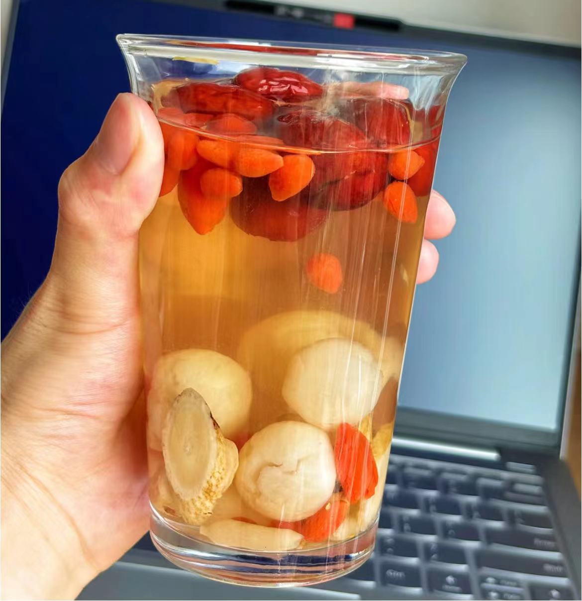 Astragalus Longan Red Date Tea Huang Qi Gui Yuan Tea 27g Cold Brew Herbal Blend for Women Daily Wellness quality and texture
