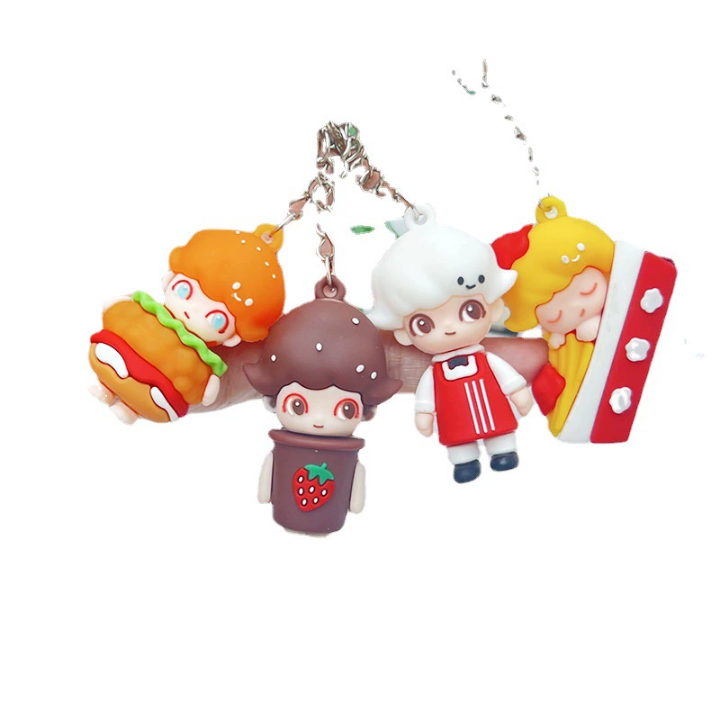 Ди-пластик пузырь Март КФК Клапан DIMOO DIMOO KFC Bubble Mart слепая Blind DIMOO
