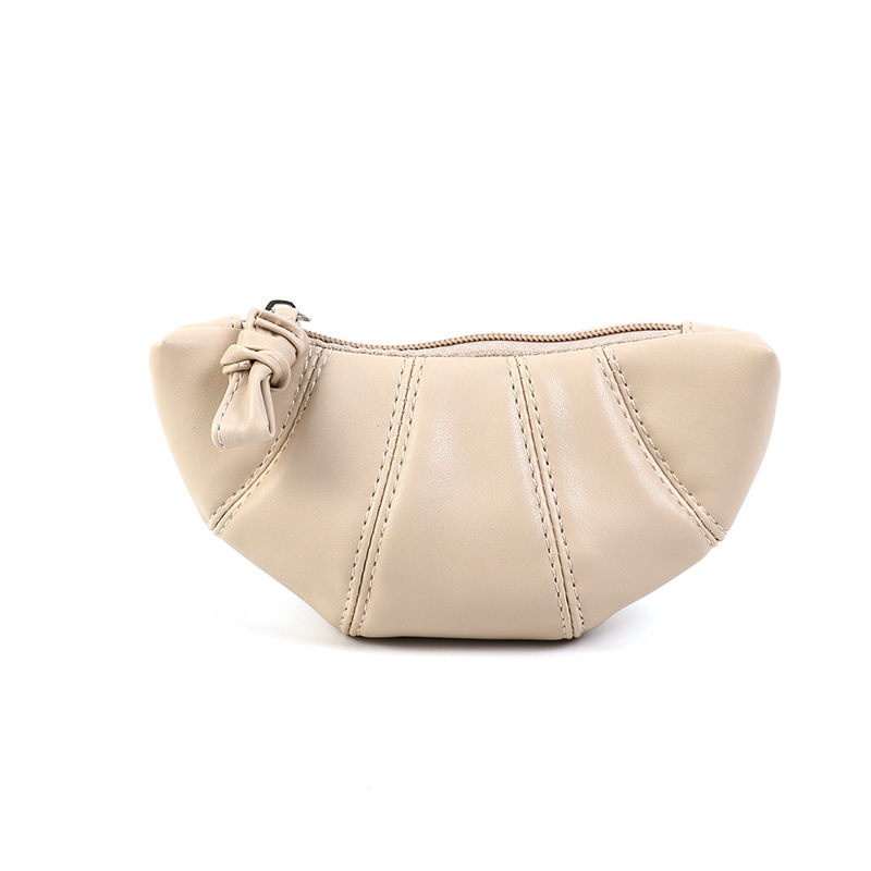 Bolsa coreana ins torta nicho textura bolsas de cambio de gran capacidad bolsas de cambio de mujeres simples color sólido spot