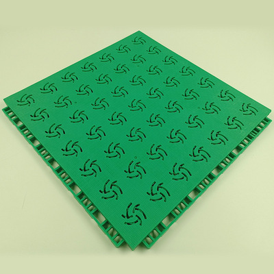 篮球场羽毛球场地操场悬浮拼装地板热塑网格塑料地板防滑耐磨专用|ru