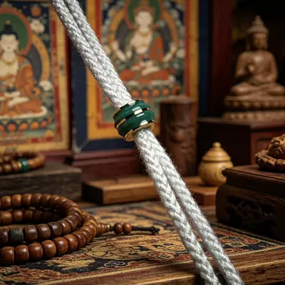 Imitation Turquoise Cord Stringing Thread Can Be Used for Thick Cords and Large Holes, Accessories for Bracelets, Spacer Beads, Necklace End Positioning Beads, and Accessories