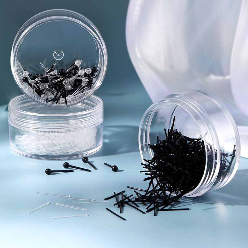 Plastic Ear Sticks, Transparent Ear Pins, Ear Studs for Women, Anti-Clogging, Ear Hole Care, Invisible Men's Ear Accessories, Earrings, European and American Cross-Border Plastic Ear Sticks, Transparent Ear Pins, Ear Studs for Women, Anti-Clogging, Ear Hole Care, Invisible Men's Ear Accessories, Earrings, European and American Cross-Border