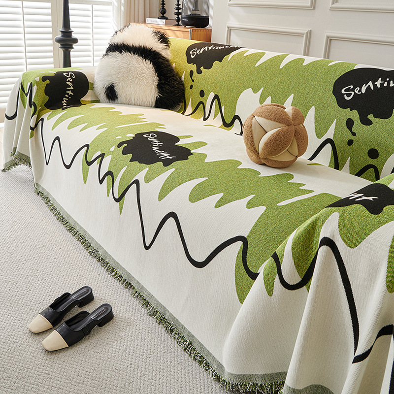 Schneider sofá cubierta cuatro estaciones todo incluido sofá cubierta toalla sofá mantas sofá cojín moderno y simple