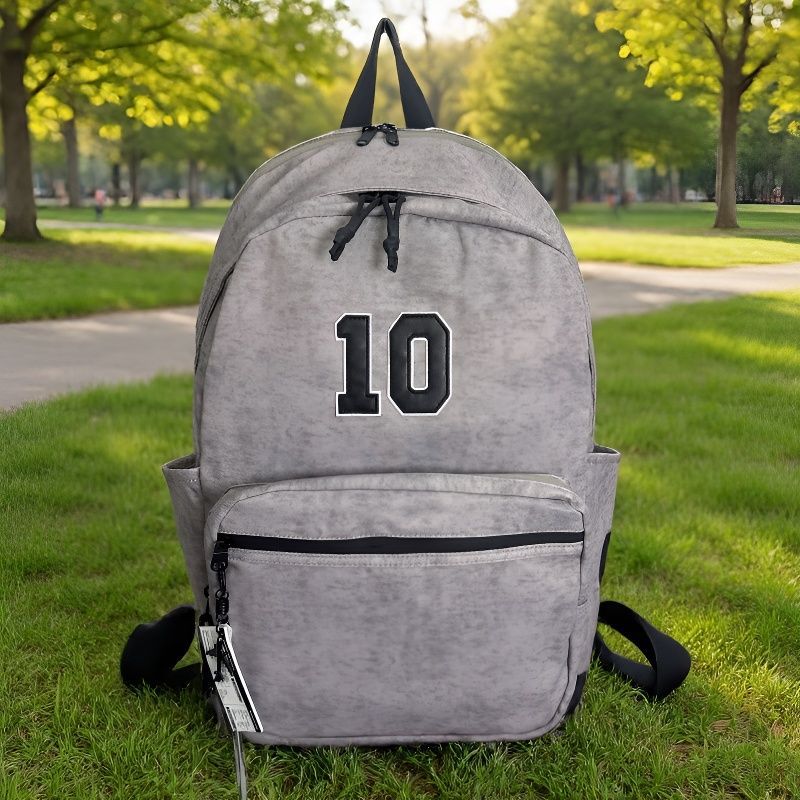 Mochila Escolar de Gran Capacidad de Poliéster Impermeable, Transpirable para Escuela Secundaria