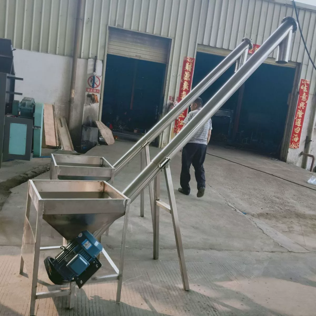 Обработка и изготовление на заказ винтовых конвейеров, бесшовных трубчатых винтовых конвейеров, смесительных элеваторов из нержавеющей стали 316 марки