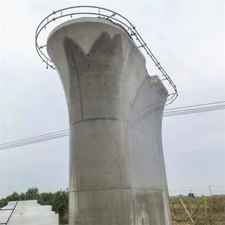 桥墩固定式喷淋养护 旋转式墩柱智能喷水系统 墩身养生养护罩