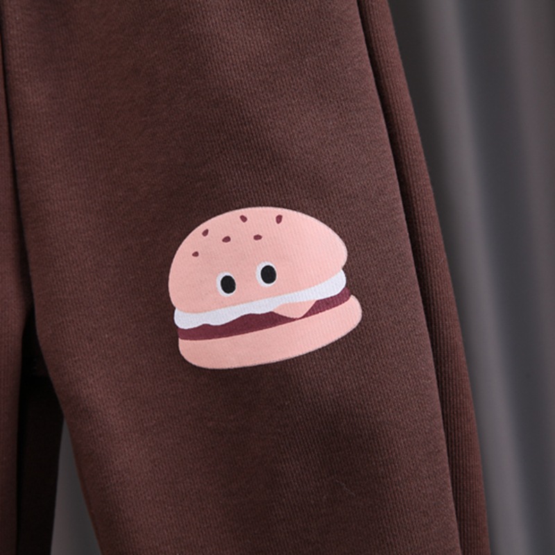 Boys' Baseball Suit Cartoon Casual Fashion Hot Selling 2023 Autumn New Mid size Children's 1-5 Year Old Two Piece Set_voghion.com