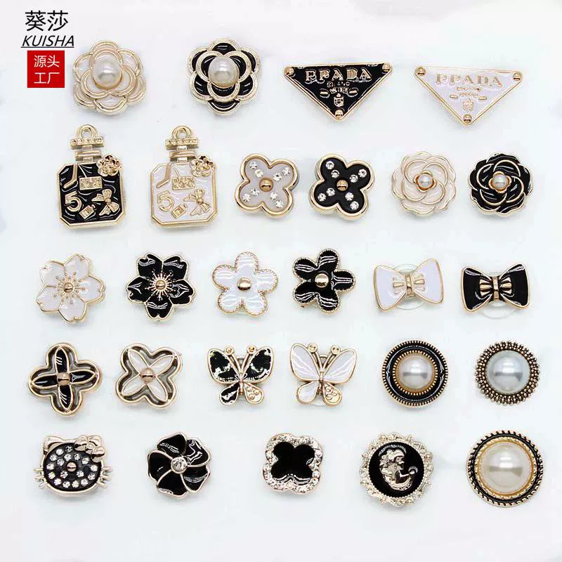 Квай Ша трансграничная Смола Камелия жемчуг цветок капля масла бабочка отверстие обувь Пряжка аксессуары для поделок обувь цветочные аксессуары для волос