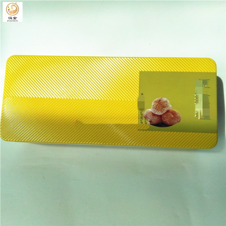 水转印花长方形三片罐 车载香薰器马口铁盒包装厂家