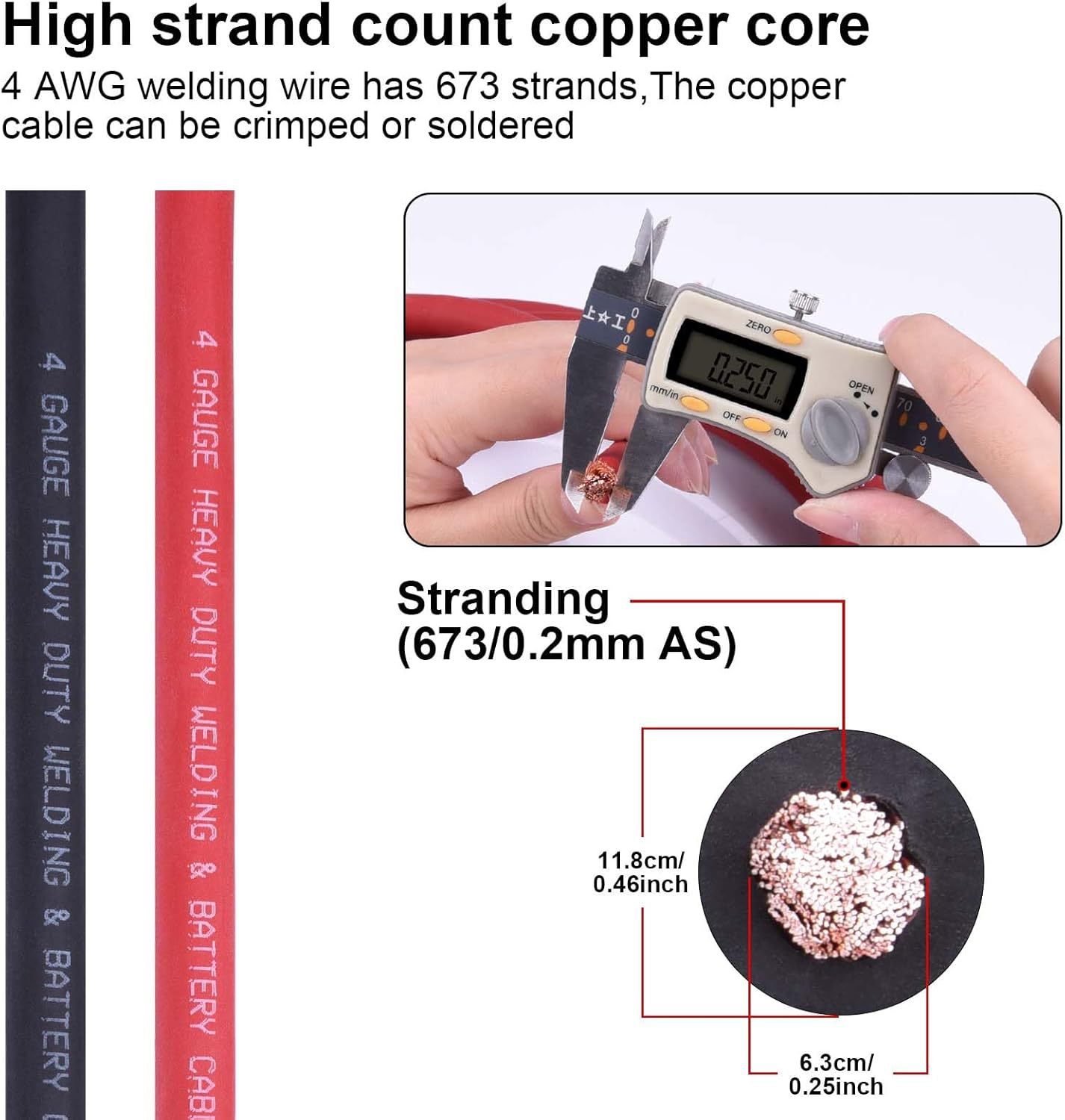 MEIKEDUO AMAZON EBAY OTTO MEICADO AMAZONIGREELY 4 AWG 사양 와이어 용접