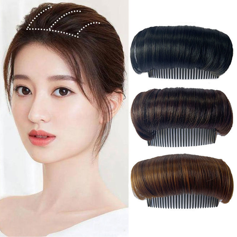Peine para postizo, almohadilla voluminizadora de cabello, peine para la raíz del cabello, potenciador de volumen capilar, herramienta para dar altura al cabello, almohadilla para el cabello.