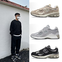 运动鞋BalNB2002R复古低帮鞋内增高跑步鞋男女款浅驼色透气增高