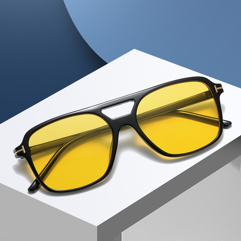 2021 new square sunglasses men and women...