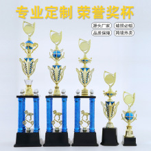 奖杯定制儿童足球篮球羽毛球平衡车跆拳道比赛高尔夫信鸽塑料奖杯
