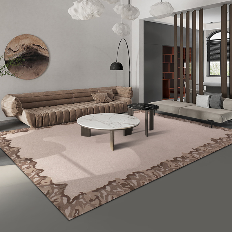 La fuente de la fábrica, la alfombra de la sala de estar, la manta de la mesa de centro del hogar, el dormitorio es resistente a la suciedad y fácil de cuidar.