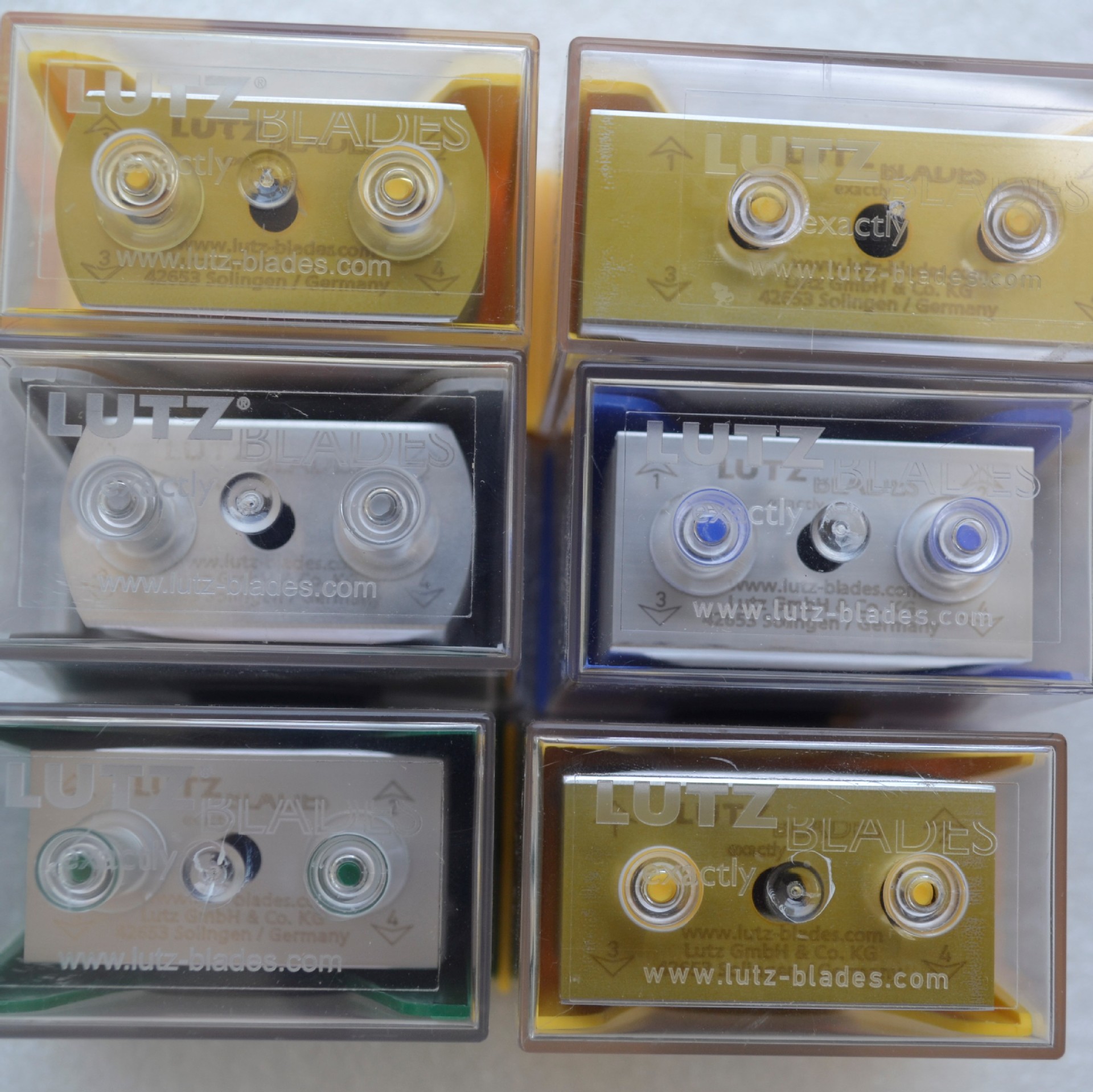 德国lutz鲁茨刀片 lutz刀片 薄膜分切刀片 薄膜切刀 三孔长孔刀片