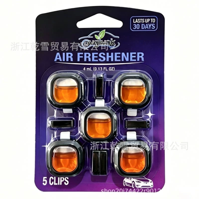 labeling and delivery of car: Car Perfume Aromatherapy - sweet-orange-flavor-5-pieces