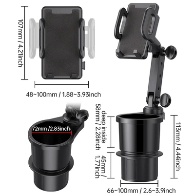 Cup Limiter Car Cup Holder – Car cup holder/beverage holder