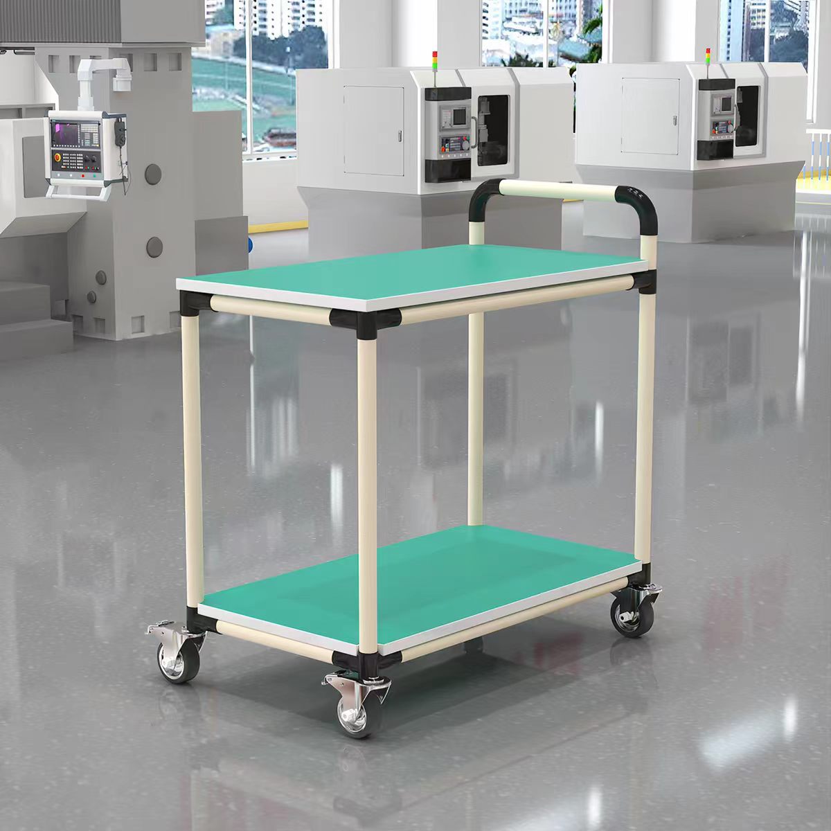 防静电周转车物料架多功能手推车工作台实验桌操作台多层工具小车