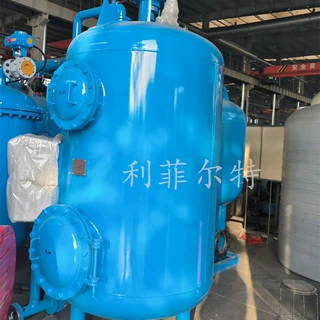 活性炭过滤装置 带PLC控制柜 带485通讯 304不锈钢衬胶防锈防腐蚀