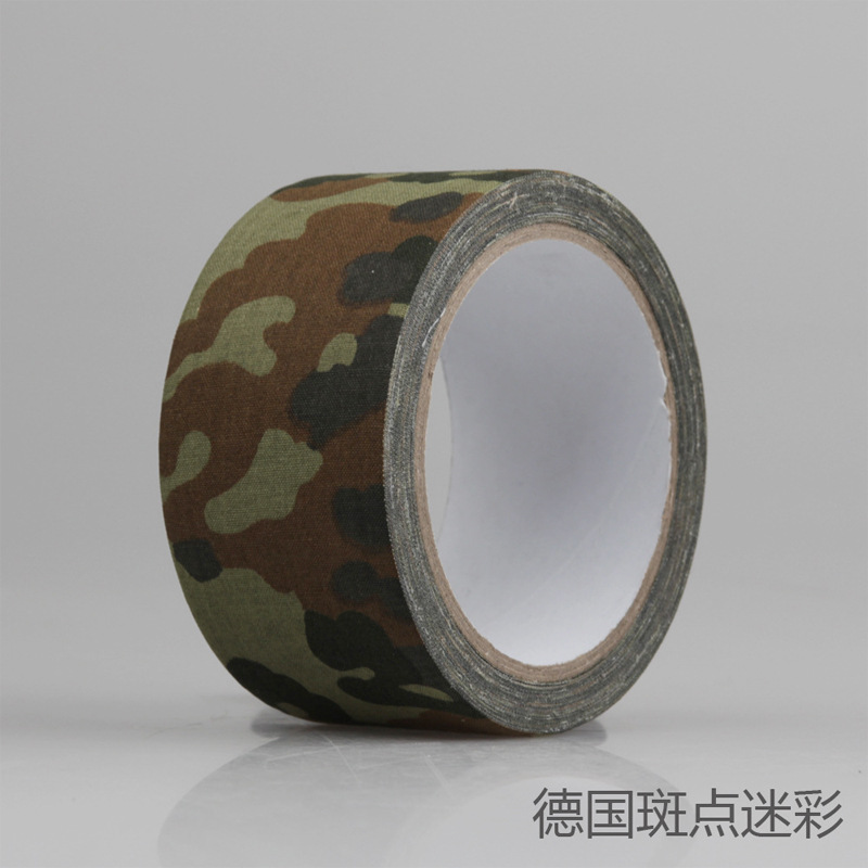 Camuflaje camuflaje biónico cinta de tela camuflaje cinta 10 m suministros al aire libre auto-adhesivo vendaje selva ventiladores militares suministros