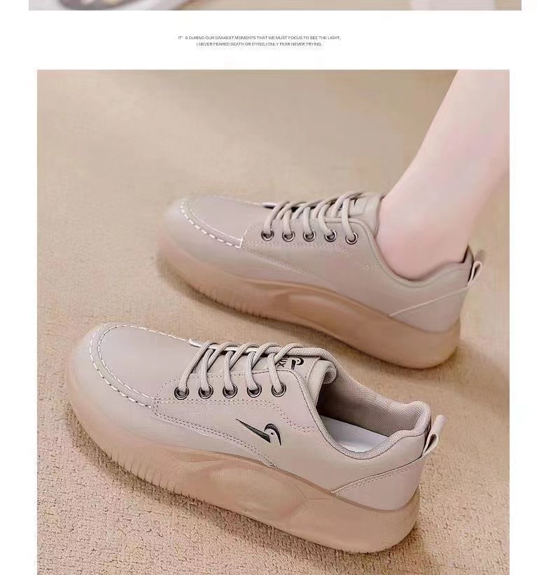 Kobieta buty do chodzenia buty sportowe buty do koszykówki trampki płócienne amortyzowane oddychające obuwie trampki_voghion.com