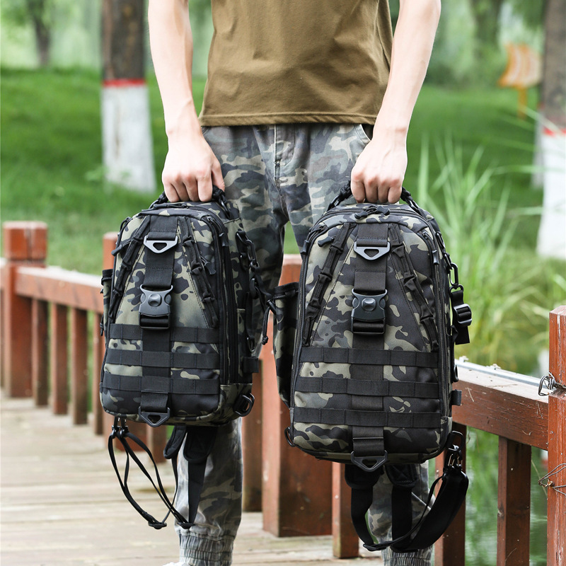 Capacious tactics universal climbing camouflage backpack for…