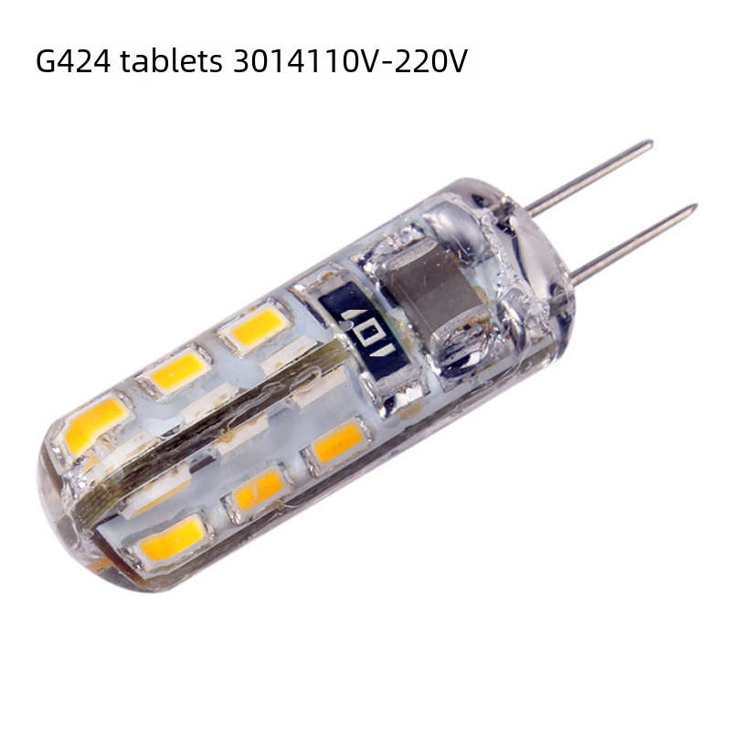 G4 Socket Small Light 110V 220V LED Chip 24-3014 Bulb Crystal Lamp Mini LED Energy Saving Bulb